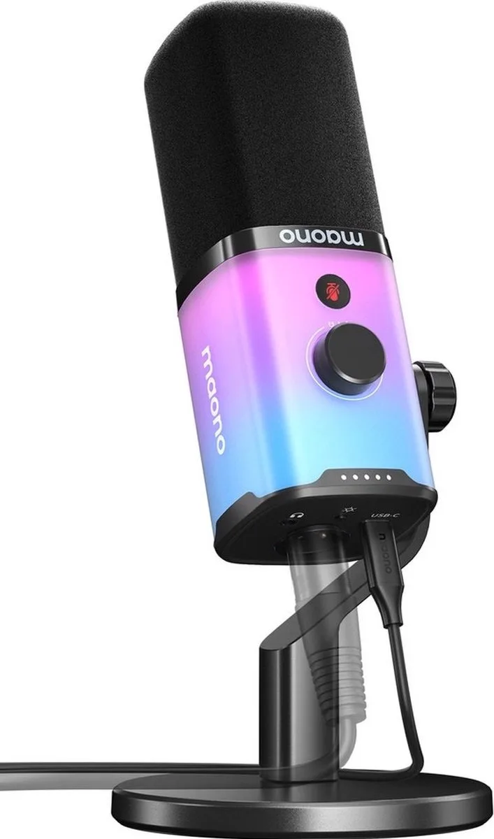 PD100X RGB - Microfoon by Maono in Black – product photo