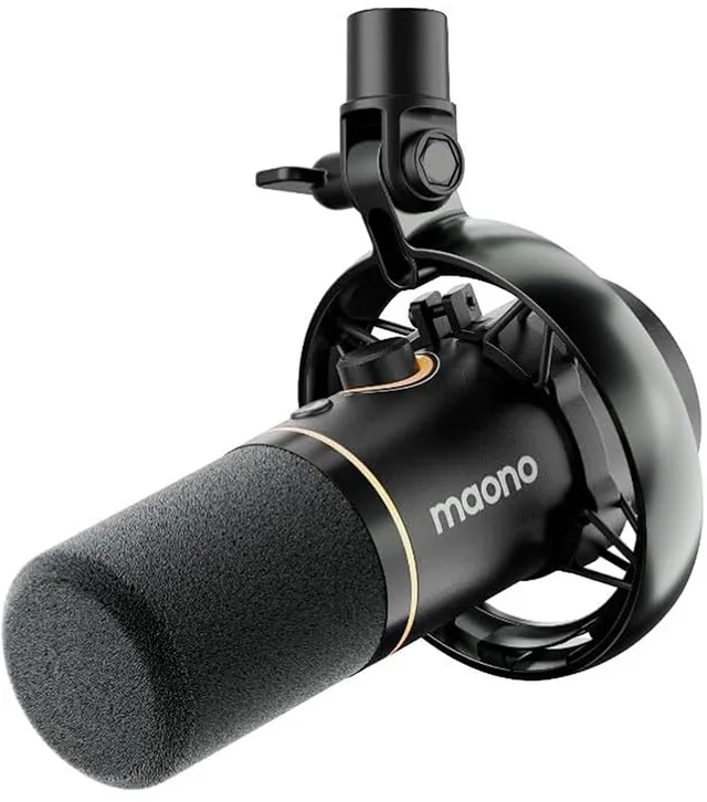 PD200W - Draadloze Podcast Microfoon - USB & XLR - Dynamische Microfoon - RGB - Noise Cancelling - Streaming & Podcast