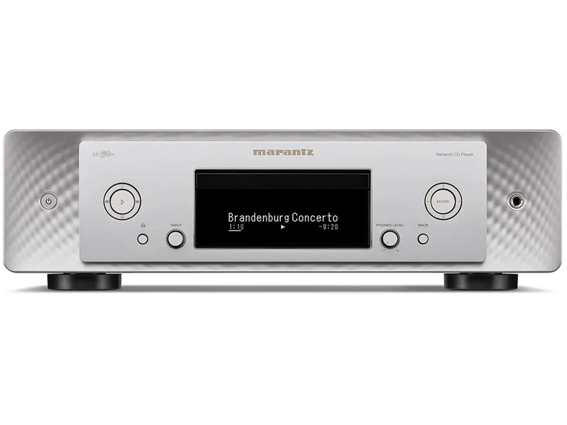 CD 50n CD-speler, muziekstreamer zilvergoud von Marantz – Produktfoto