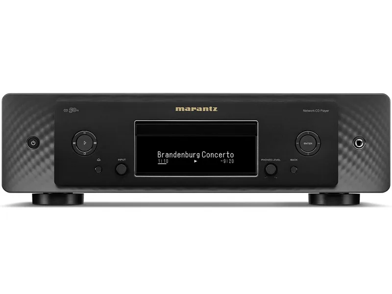 CD 50n CD-speler, muziekstreamer zwart från Marantz – produktbild