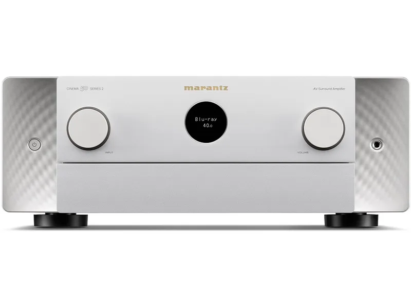 Cinema 50 Serie 2 surround receiver zilvergoud van Marantz – productfoto