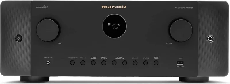 Cinema 60 7.2 surround receiver - Zwart by Marantz in Black – product photo