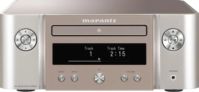 MCR612 - HiFi Systeem met DAB+ radio, CD-Speler, HEOS® Built-In, Bluetooth en 4 Digitale Ingangen - Zilver/Goud
