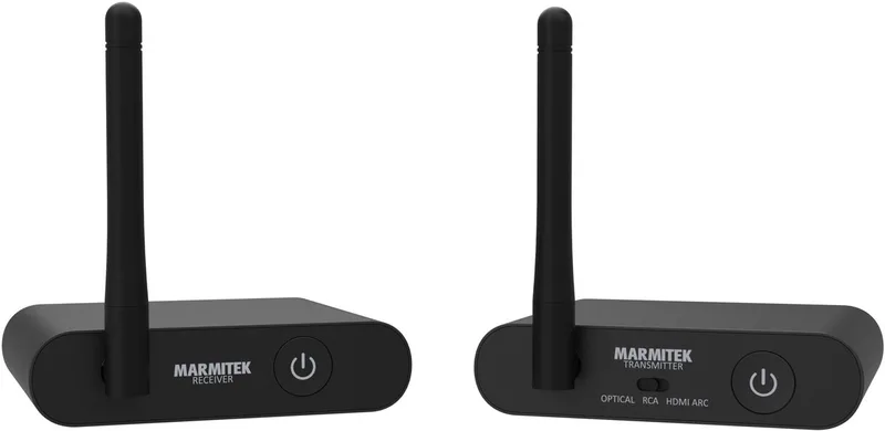 Audio Anywhere 730 draadloze audio zender en ontvanger - Toslink & ARC - Draadloos audio van Marmitek in Digitaal audio – productfoto