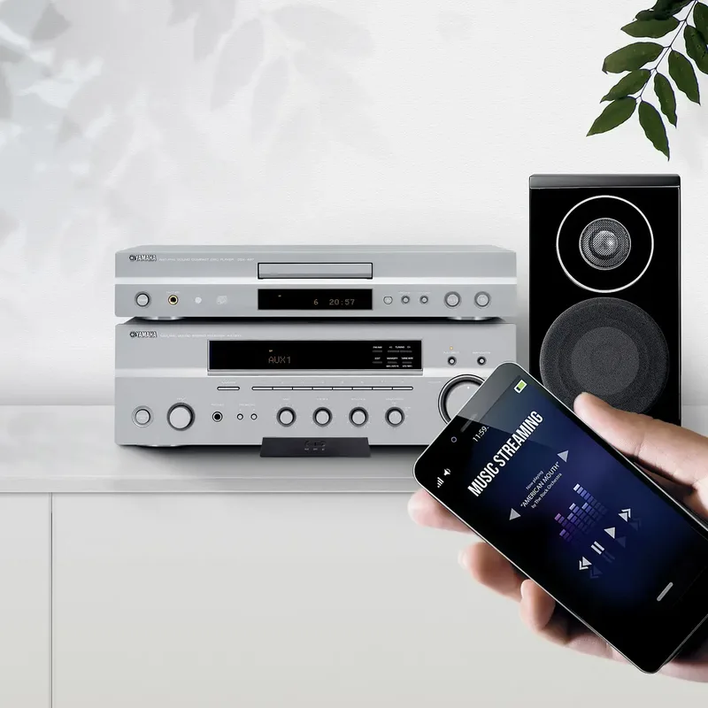 BoomBoom 100 Bluetooth Transmitter en Receiver - Bluetooth ontvanger en zender - aptX Low Latency - Toslink van Marmitek in Zender, Ontvanger omschakelbaar – productfoto 2 van 3