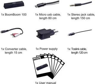 BoomBoom 100 Bluetooth Transmitter en Receiver - Bluetooth ontvanger en zender - aptX Low Latency - Toslink van Marmitek in Zender, Ontvanger omschakelbaar – productfoto 3 van 3