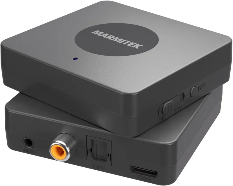 BoomBoom 55 HD Bluetooth Transmitter - Bluetooth zender - aptX HD - TV naar 2 koptelefoons by Marmitek in Zender voor 2 hoofdtelefoons – aptX – product photo