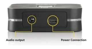 BoomBoom 80 - Bluetooth Receiver - NFC - Bluetooth ontvanger - Speel je muziek van je Smartphone af op je geluidsinstallatie - Spotify van Marmitek in Stereo uitgang – productfoto 2 van 3