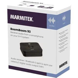 Boomboom 93 Bluetooth Audio Receiver Kabel von Marmitek – Produktfoto 2 von 2