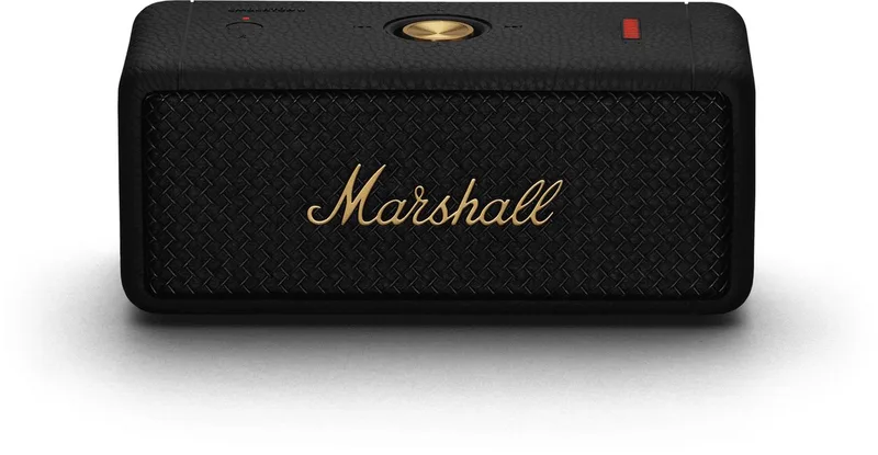Emberton II - Bluetooth Speaker - Zwart & Metaal van Marshall in Zwart & Metaal – productfoto