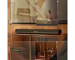 Heston 60 Soundbar Zwart by Marshall – product photo 4 of 5