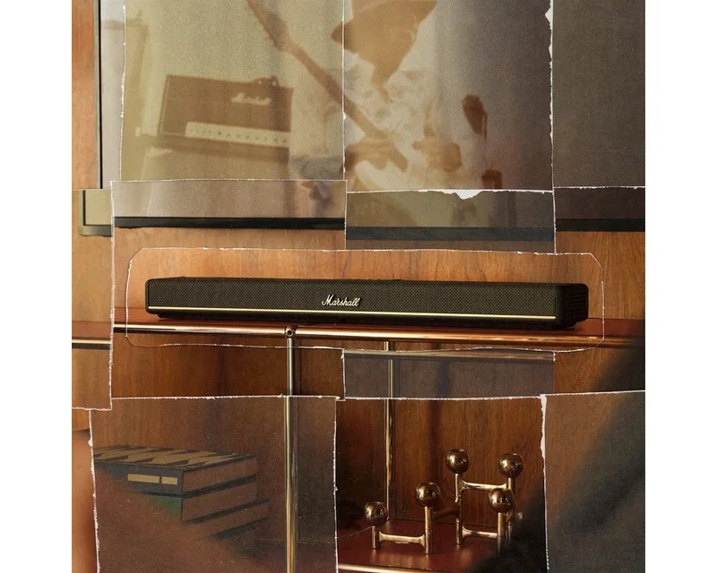 Heston 60 Soundbar Zwart by Marshall – product photo 4 of 5