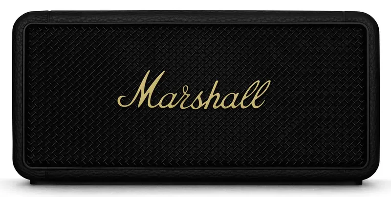 Middleton Black & Brass Bluetooth® Lautsprecher Schwarz van Marshall – productfoto