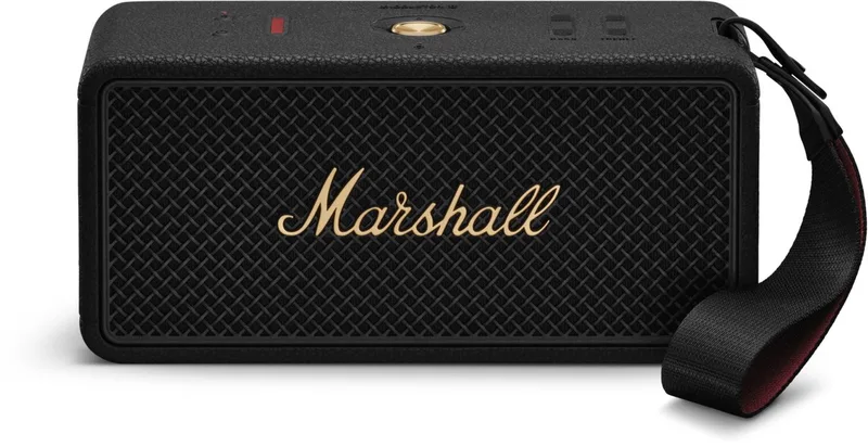 Middleton II - Portable speaker - Black & Brass by Marshall in Black – product photo