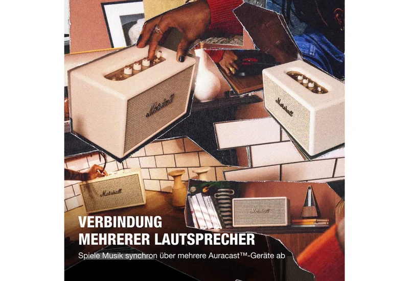 Stanmore IV Bluetooth speaker Wit von Marshall – Produktfoto 5 von 5