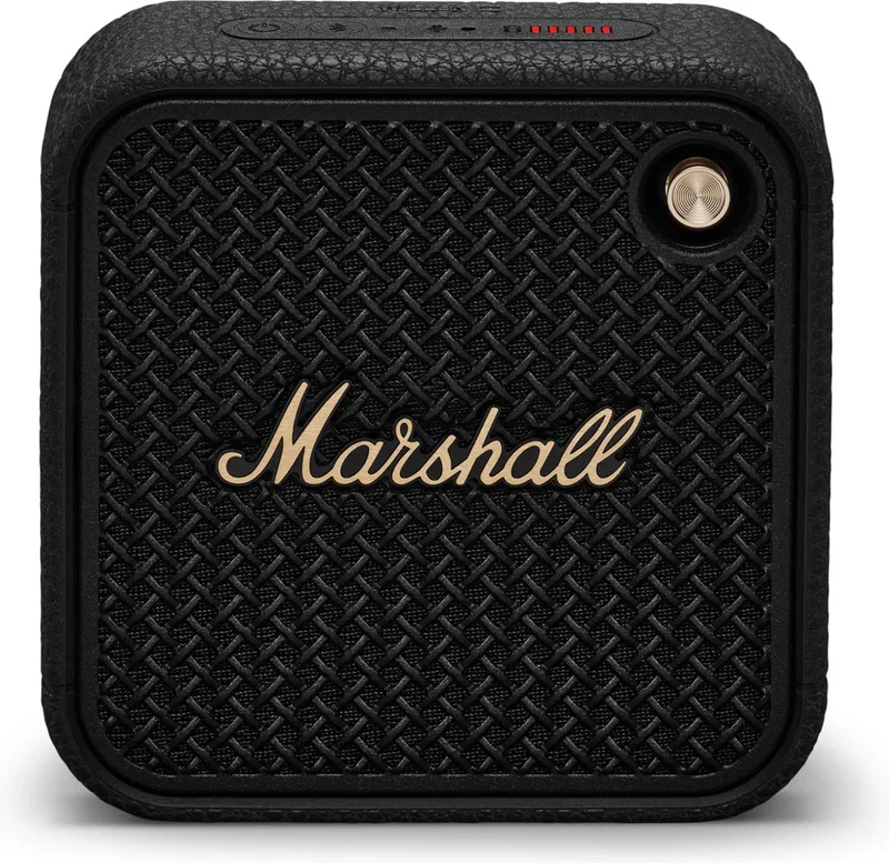 Willen II - Bluetoothspeaker - Zwart & Messing van Marshall in Zwart & Messing – productfoto