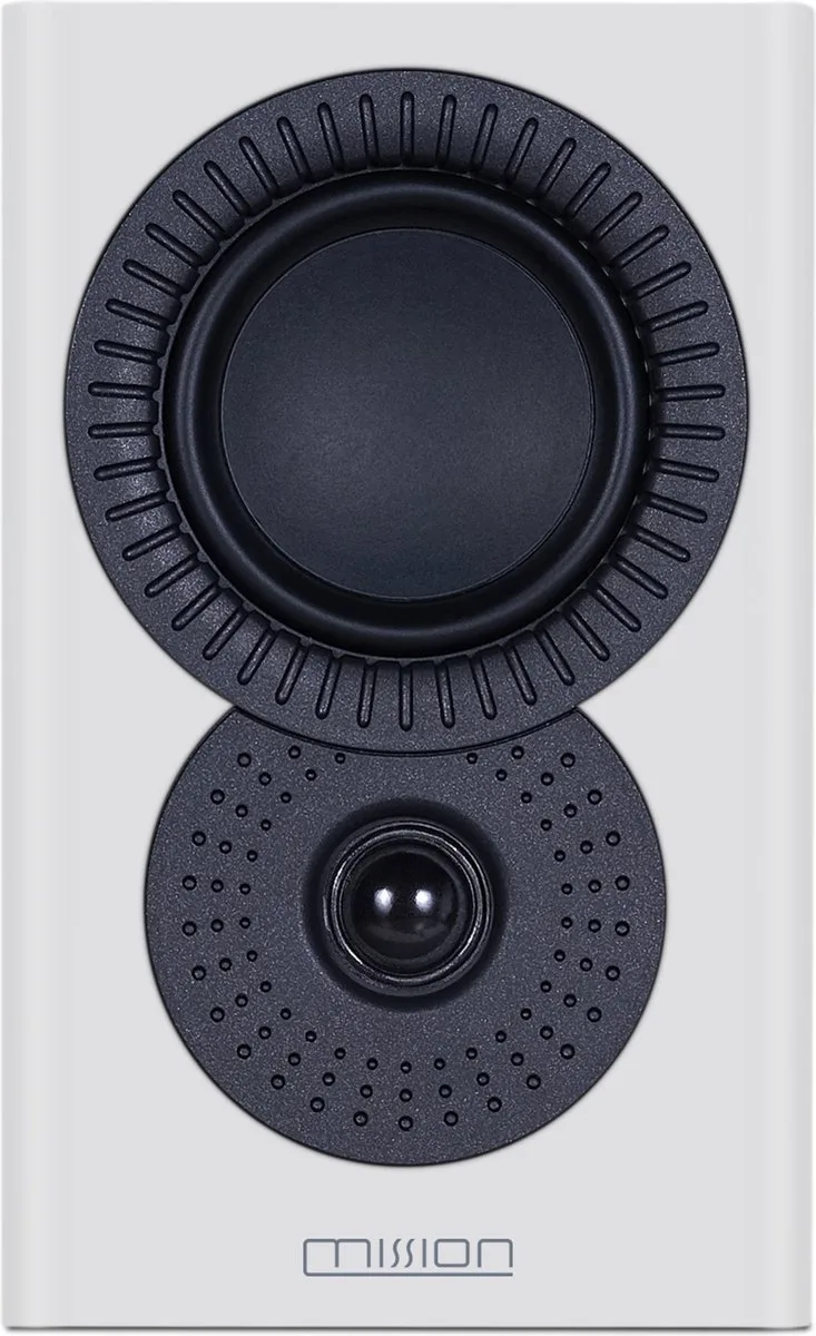 LX-1 MK II Boekenplankspeaker by Mission in White – product photo