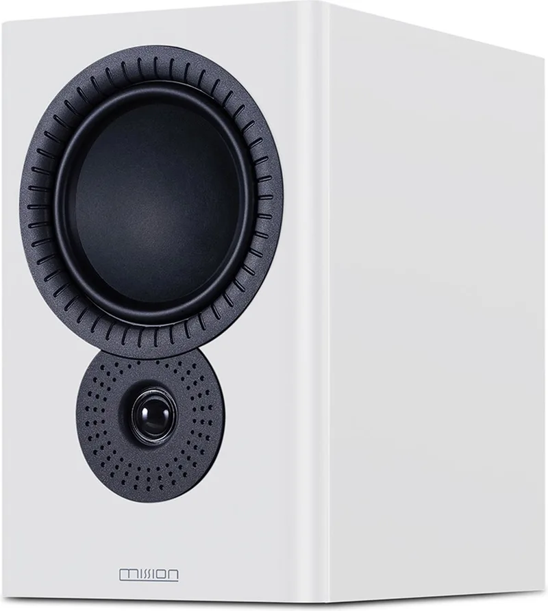 LX-3 MKII Boekenplankspeaker by Mission in White – product photo