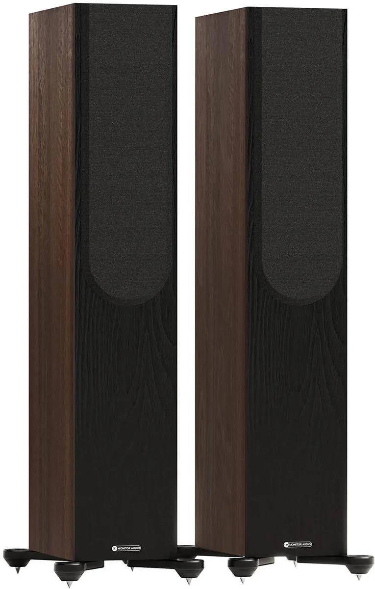 Bronze 300 - (7G) - Vloerstaande Luidspreker van Monitor Audio in Walnoot – productfoto