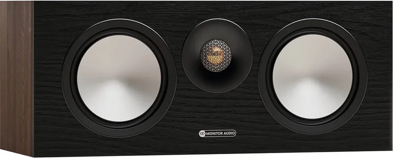 Bronze Center - (7G) - Center Luidspreker van Monitor Audio in Walnoot – productfoto