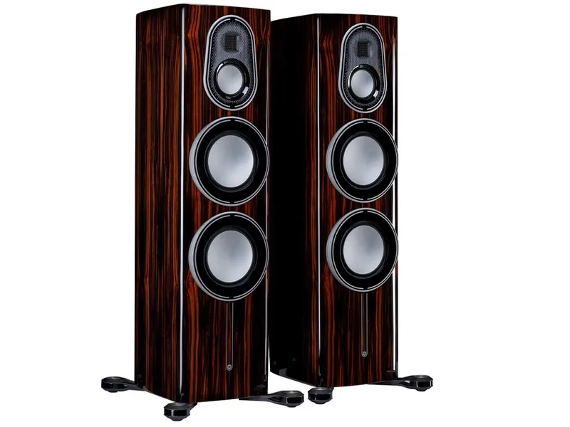 Platinum 300 3G vloerstaande speaker Piano Ebony van Monitor Audio – productfoto