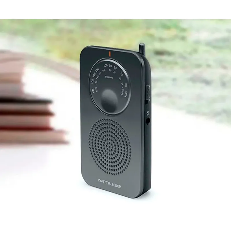 M-01rs Persona Analog Fm Mw 3.5mm Draagbare Radio by Muse – product photo 2 of 3