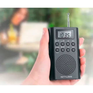 M-03r Pocket Draagbare Radio van Muse – productfoto 2 van 3