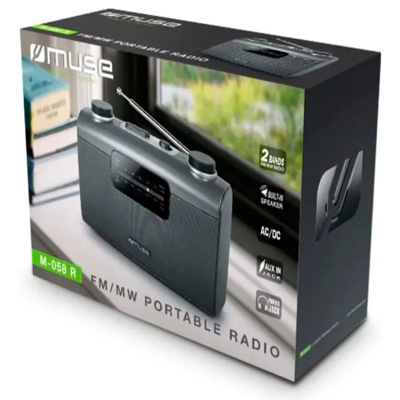 M-058 R Draagbare Radio de Muse – photo produit 3 sur 3