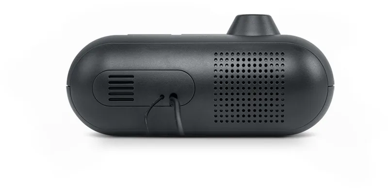 M-179 P Wekkerradio met projectie by Muse in Black – product photo