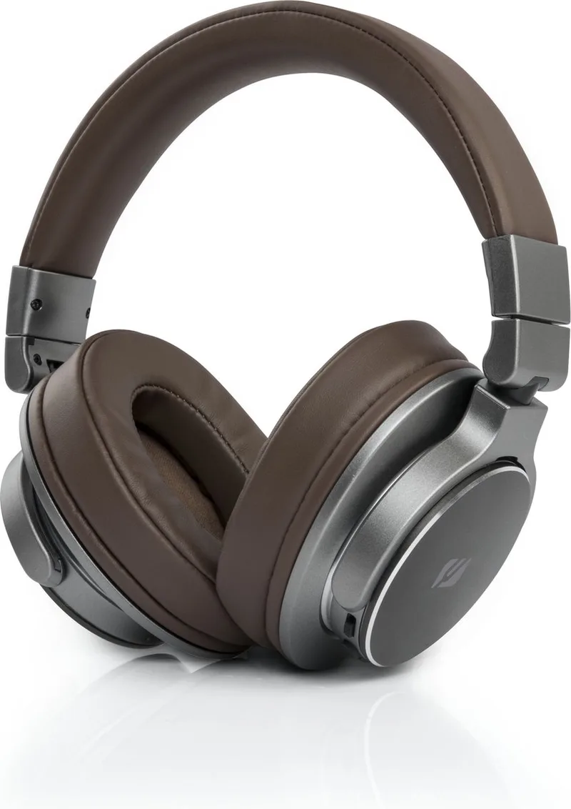 M-278BT - Draadloze bluetooth hoofdtelefoon, donkerbruin by Muse in Black – product photo