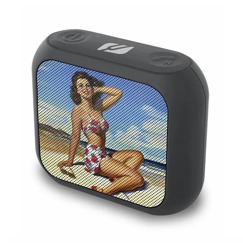 M-312 Bluetooth Speaker met AUX en Microfoonfunctie van Muse in Pin-Up – productfoto