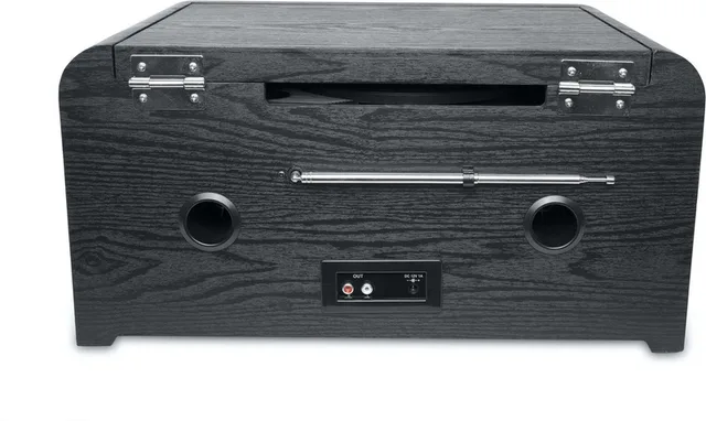 MT-115W - Muziekcenter met platenspeler, CD, radio en bluetooth