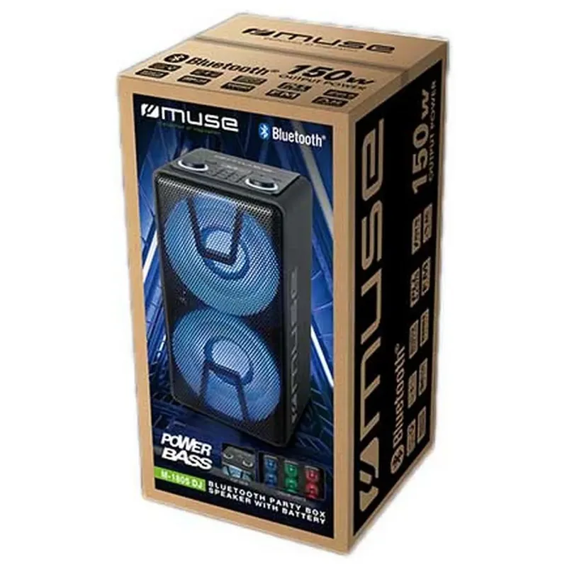 Party Box M-1805 Dj Luidspreker de Muse – photo produit 2 sur 4