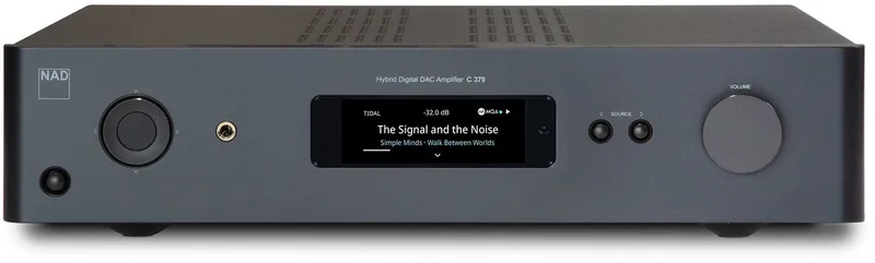 C 379 Stereo versterker by NAD in Black, Grey – product photo