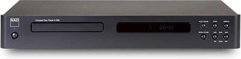 C 538 CD speler - Grafiet by NAD in Grey – product photo