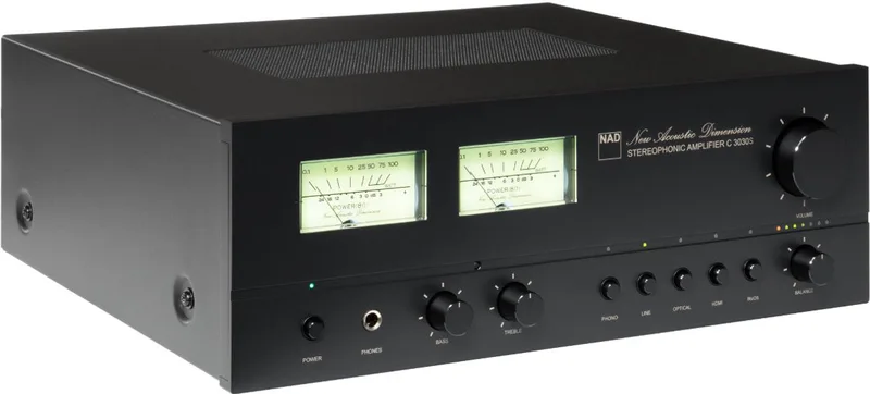 C3030S Versterker by NAD in Black – product photo
