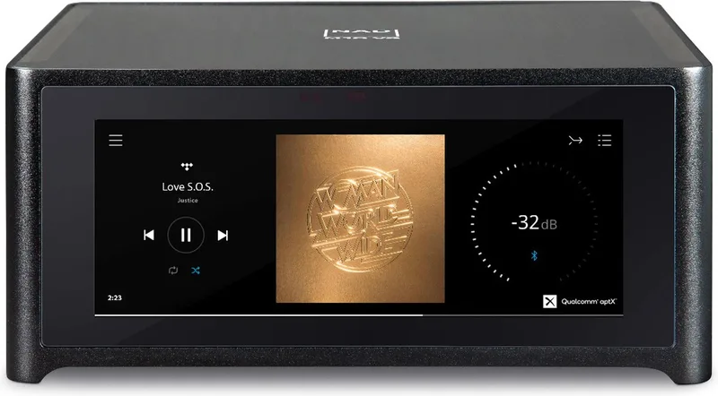 M10 V3 - BluOS Streaming-Versterker - Zwart van NAD in Zwart – productfoto