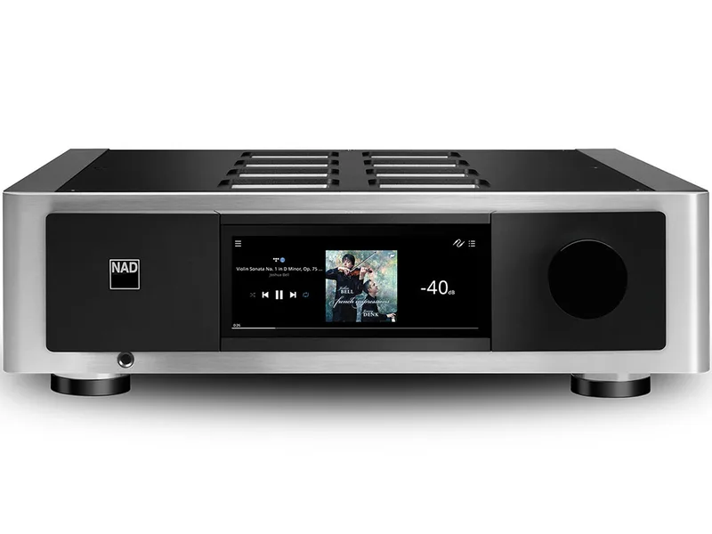 M66 Masters streaming DAC/ voorversterker van NAD – productfoto
