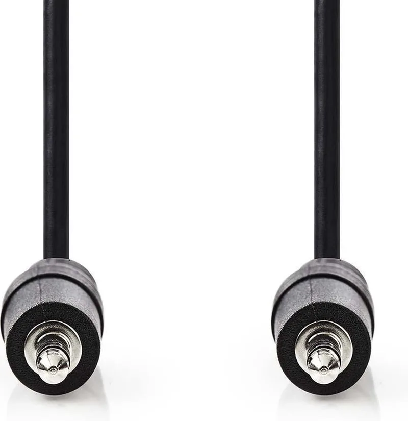 audio aux kabel 0.5 meter 3.5mm jack by Nedis in Black – product photo