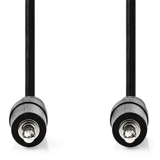 Cagb22000bk05 Stereo Audiokabel M-m Vernikkeld 3.5mm 3.5mm 0.5 M by Nedis – product photo 2 of 3