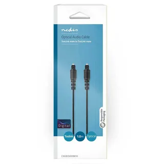Cagb25000bk10 Toslink M-toslink M Optische Audiokabel 1 M by Nedis – product photo 3 of 3