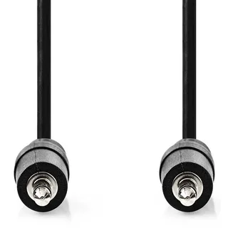 Cagl22000bk05 Stereo Audiokabel M-m Vernikkeld 3.5mm 3.5mm 0.5 M von Nedis – Produktfoto 2 von 3