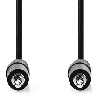 Cagl22000bk10 Stereo Audiokabel M-m Vernikkeld 3.5mm 3.5mm 1 M van Nedis – productfoto 2 van 3