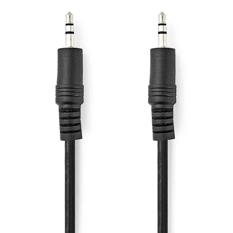 Cagl22000bk100 Stereo Audiokabel M-m Vernikkeld 3.5mm 3.5mm 10 M van Nedis – productfoto 1 van 3