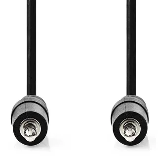 Cagl22000bk100 Stereo Audiokabel M-m Vernikkeld 3.5mm 3.5mm 10 M van Nedis – productfoto 2 van 3