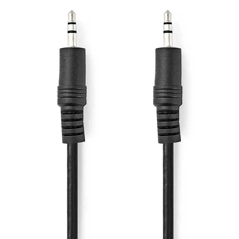 Cagl22000bk15 Stereo Audiokabel M-m Vernikkeld 3.5mm 3.5mm 1.5 M by Nedis – product photo 1 of 3