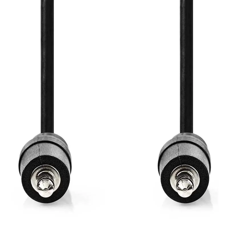 Cagl22000bk20 Stereo Audiokabel M-m Vernikkeld 3.5mm 3.5mm 2 M by Nedis – product photo 2 of 3