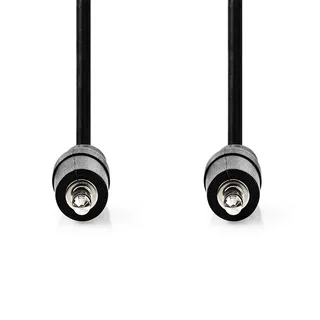 Cagl22000bk50 Stereo Audiokabel M-m Vernikkeld 3.5mm 3.5mm 5 M by Nedis – product photo 2 of 2