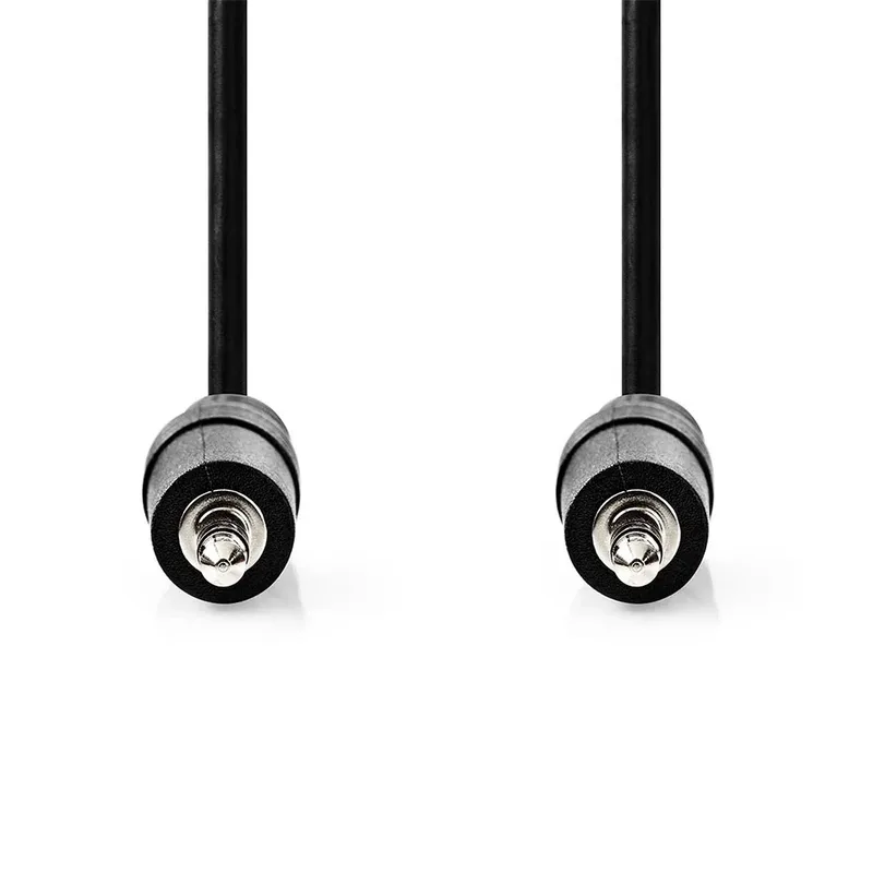 Cagl22000bk50 Stereo Audiokabel M-m Vernikkeld 3.5mm 3.5mm 5 M by Nedis – product photo 2 of 2