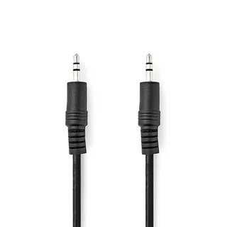 Cagl22000bk50 Stereo Audiokabel M-m Vernikkeld 3.5mm 3.5mm 5 M by Nedis – product photo 1 of 2